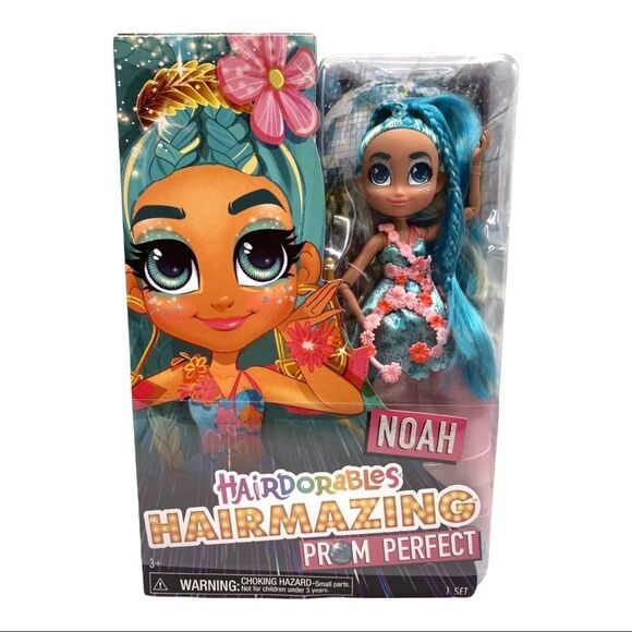 New Hairdorables Hairmazing Prom Perfect Fashion Doll Noah, Multi-Color - Picture 2 of 9